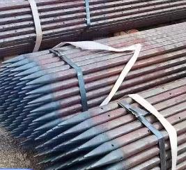 九江超前小导管预埋钢管出尖打孔焊倒刺无缝焊管厂